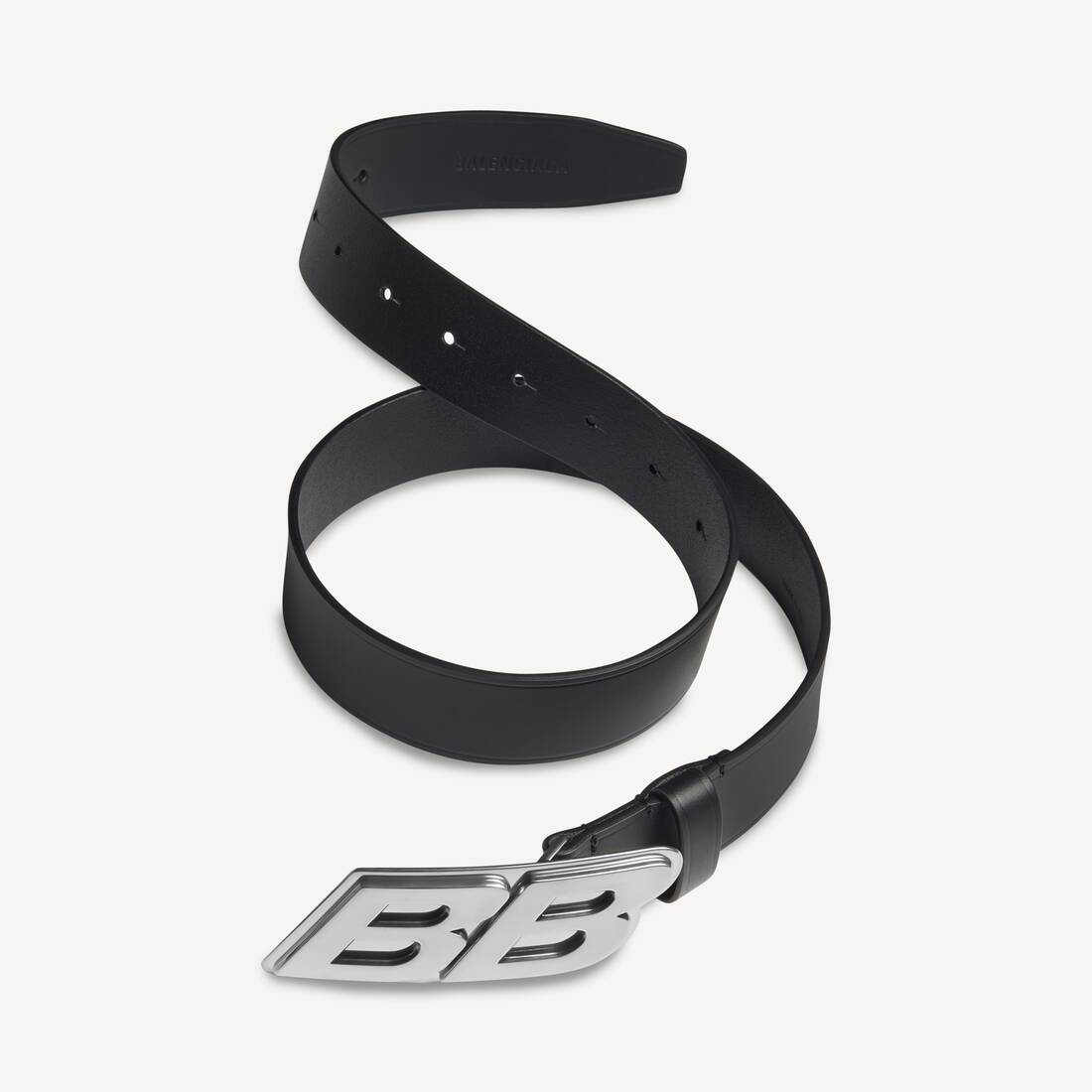Men's Moto Logo Belt in Black