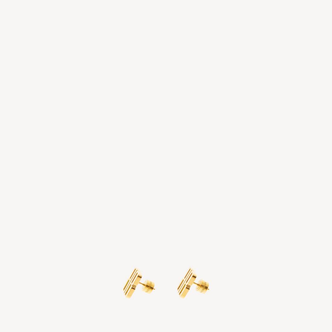Women's Nano Xs Stud Earrings in Gold