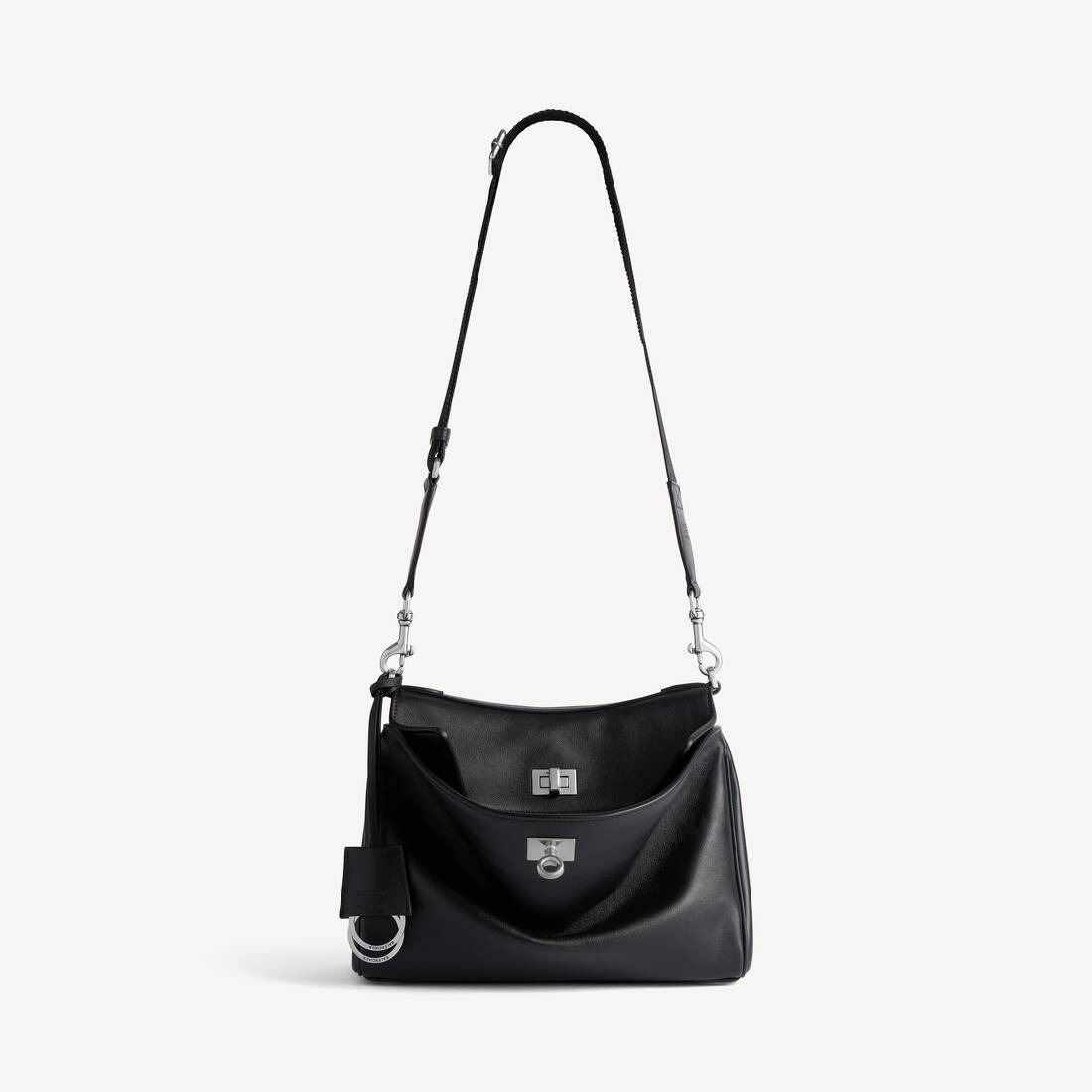 Men's Rodeo Messenger Bag Small in Black