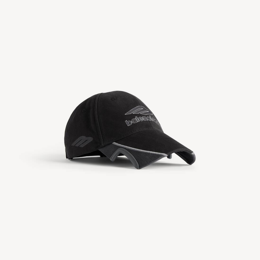Men's 3b Football Cap in Black/grey