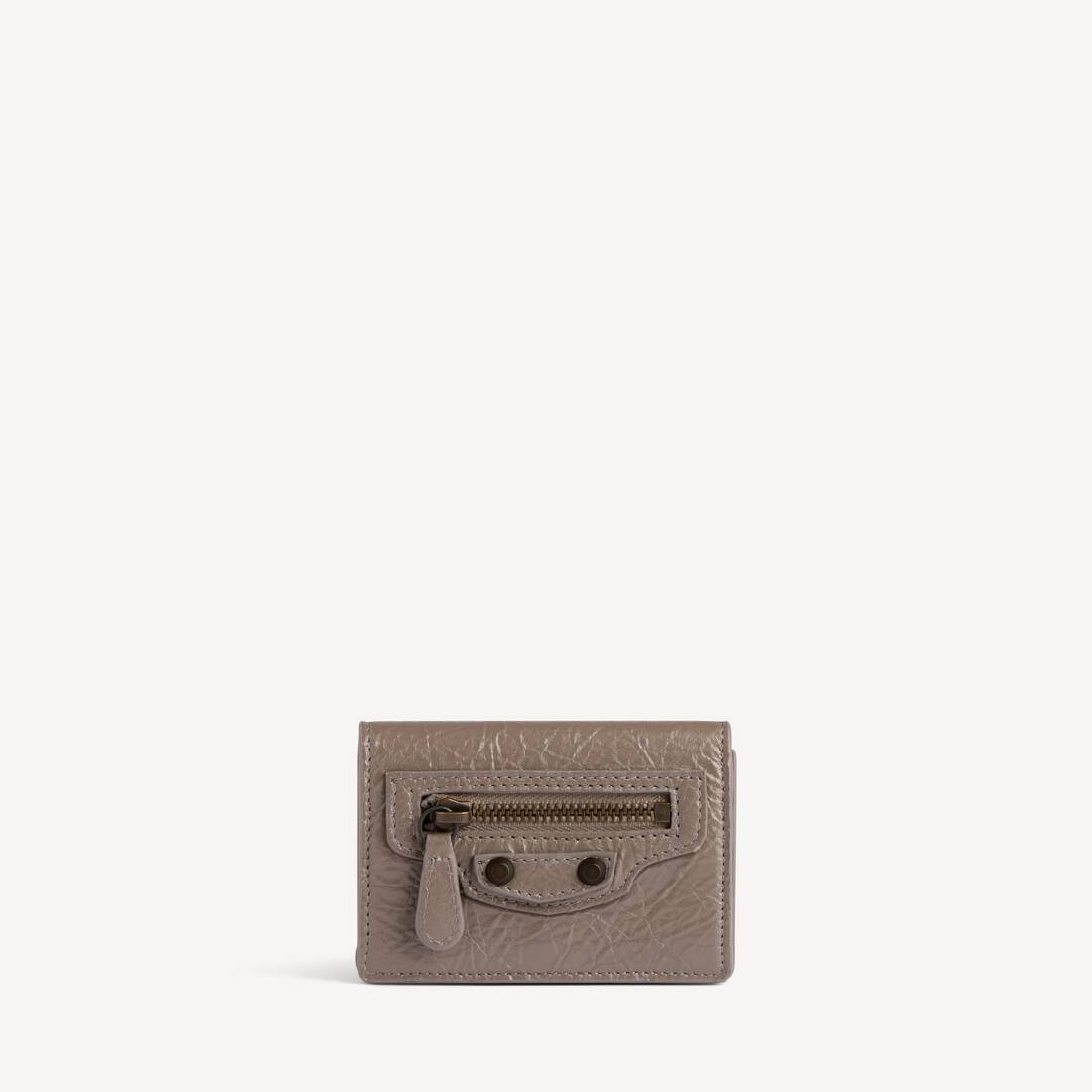 Women's Le City Mini Wallet in Dark Noix