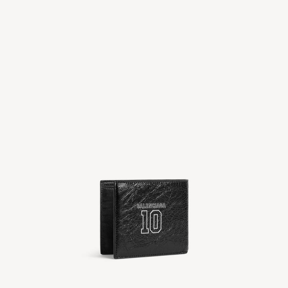 Men's Balenciaga | Nba Collaboration Cash Square Folded Wallet in Black