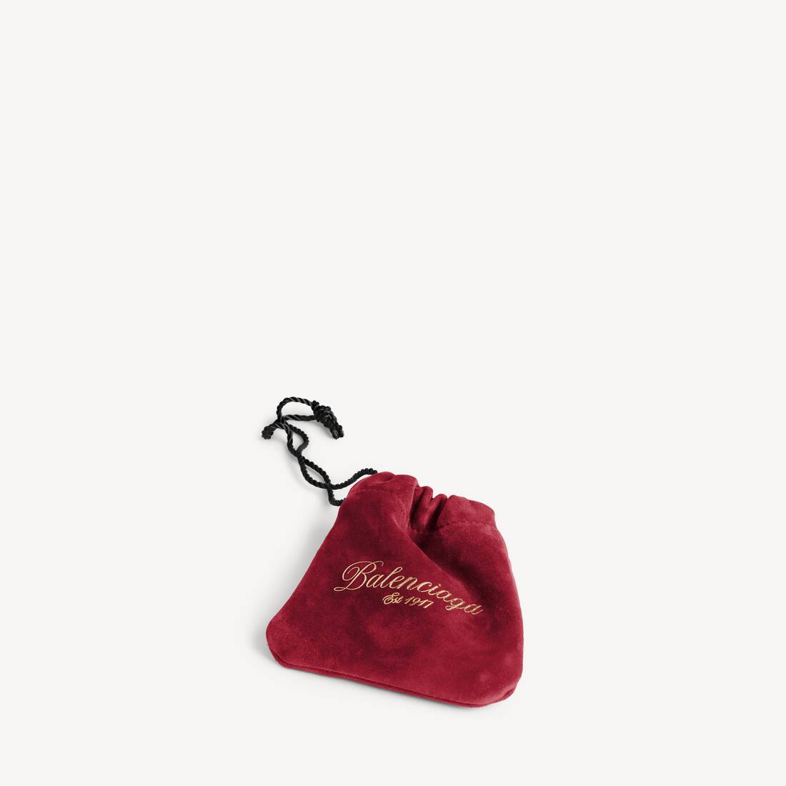 Women's Charm Jewelry Pouch in Cherry Red