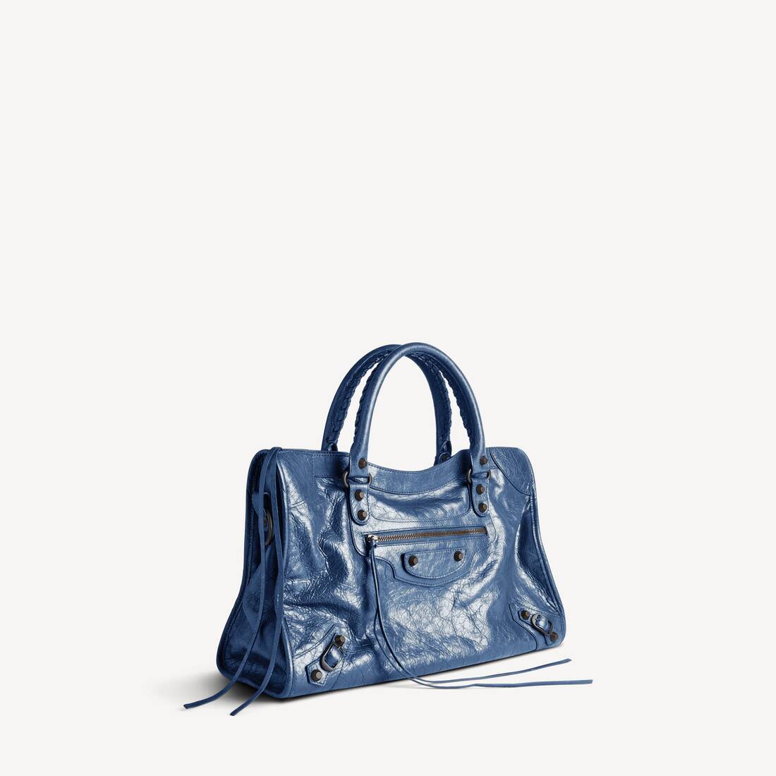 Women's Le City Bag Medium in Mineral Blue