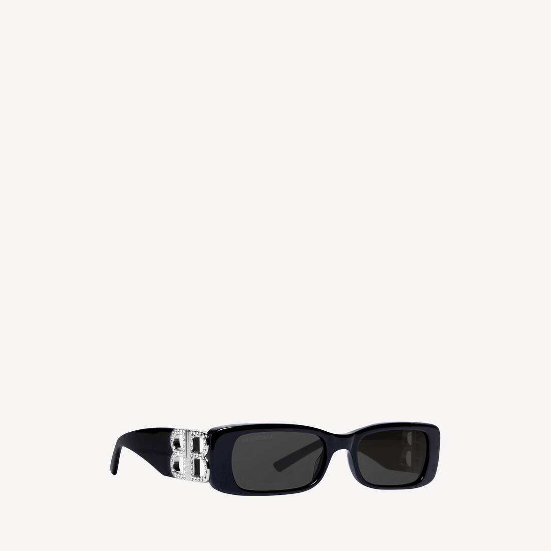 Women's Dynasty Rectangle Sunglasses in Black
