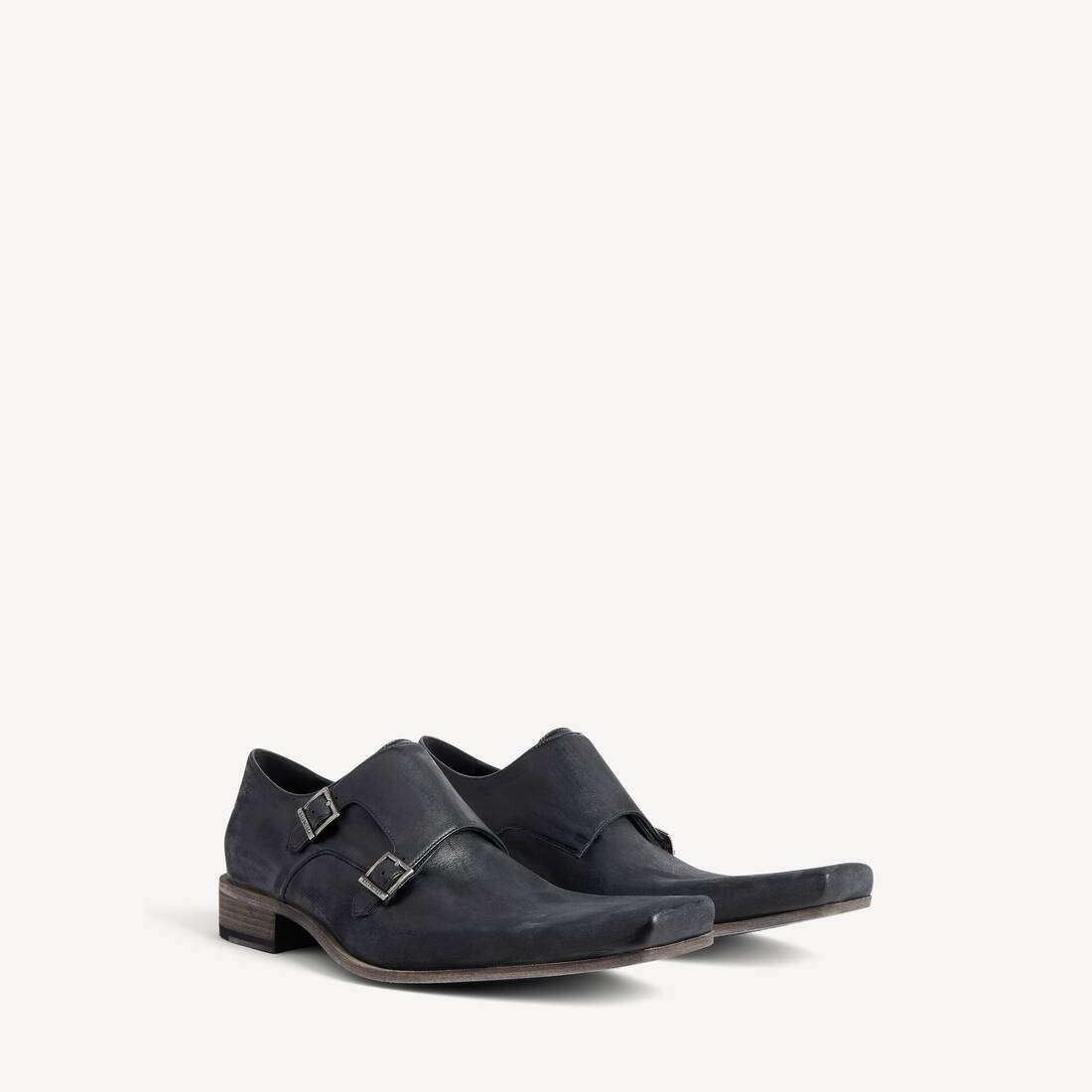 Men's Monsieur Monk Derby in Black