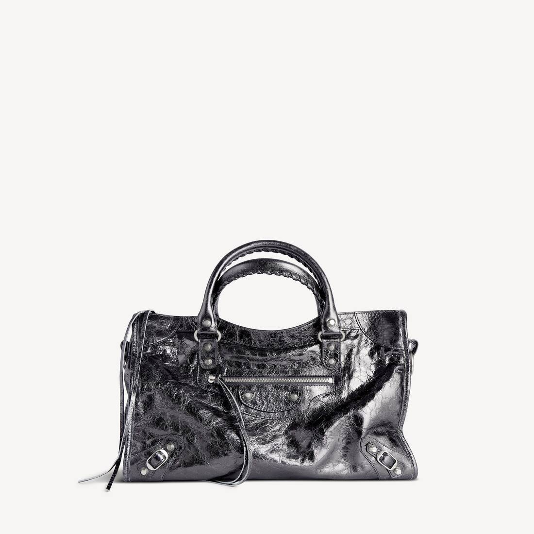 Women's Le City Bag Medium in Steel Grey
