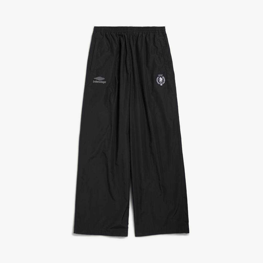 Men's 3b Football Tracksuit Pants in Black