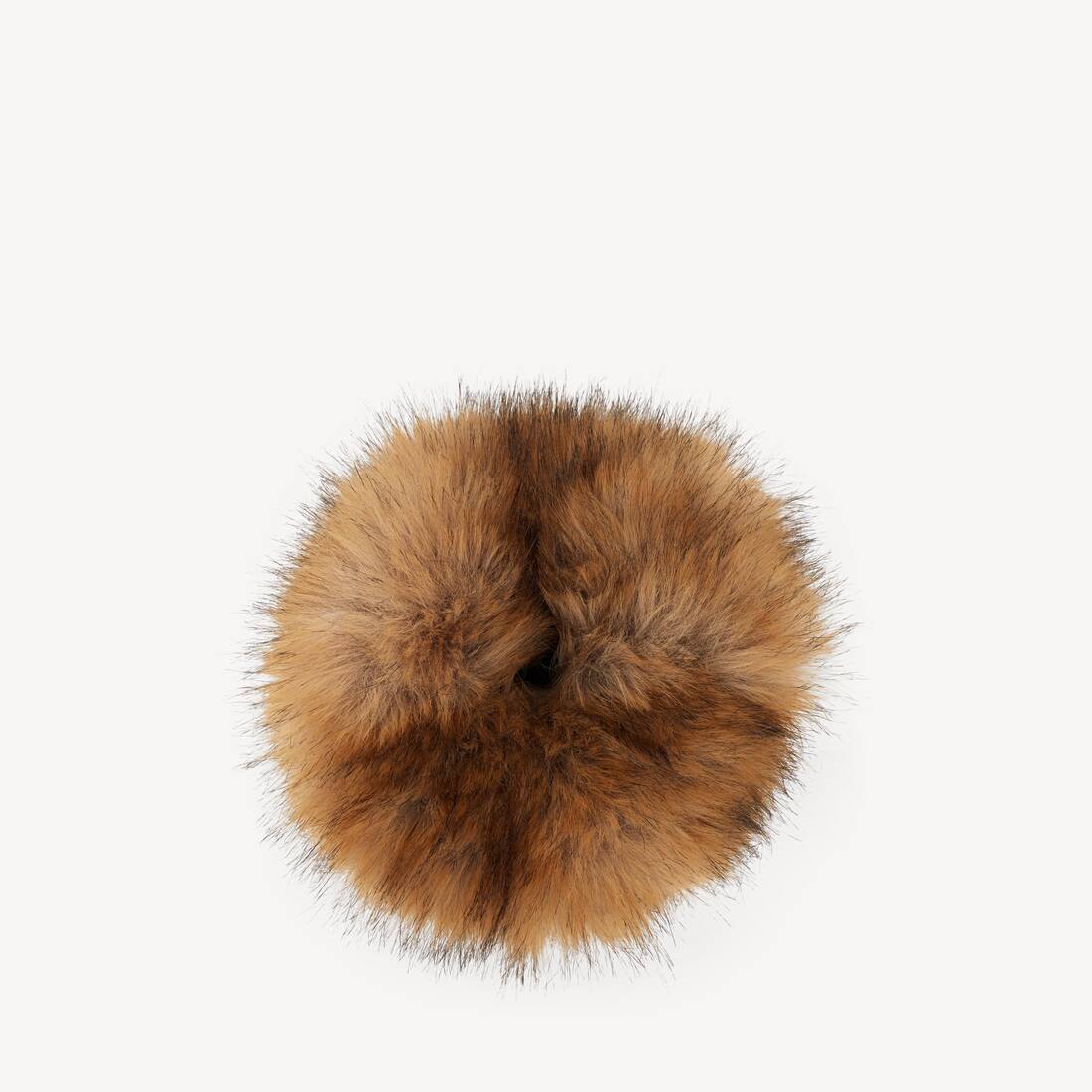 Women's Holli Faux Fur Scrunchie in Beige