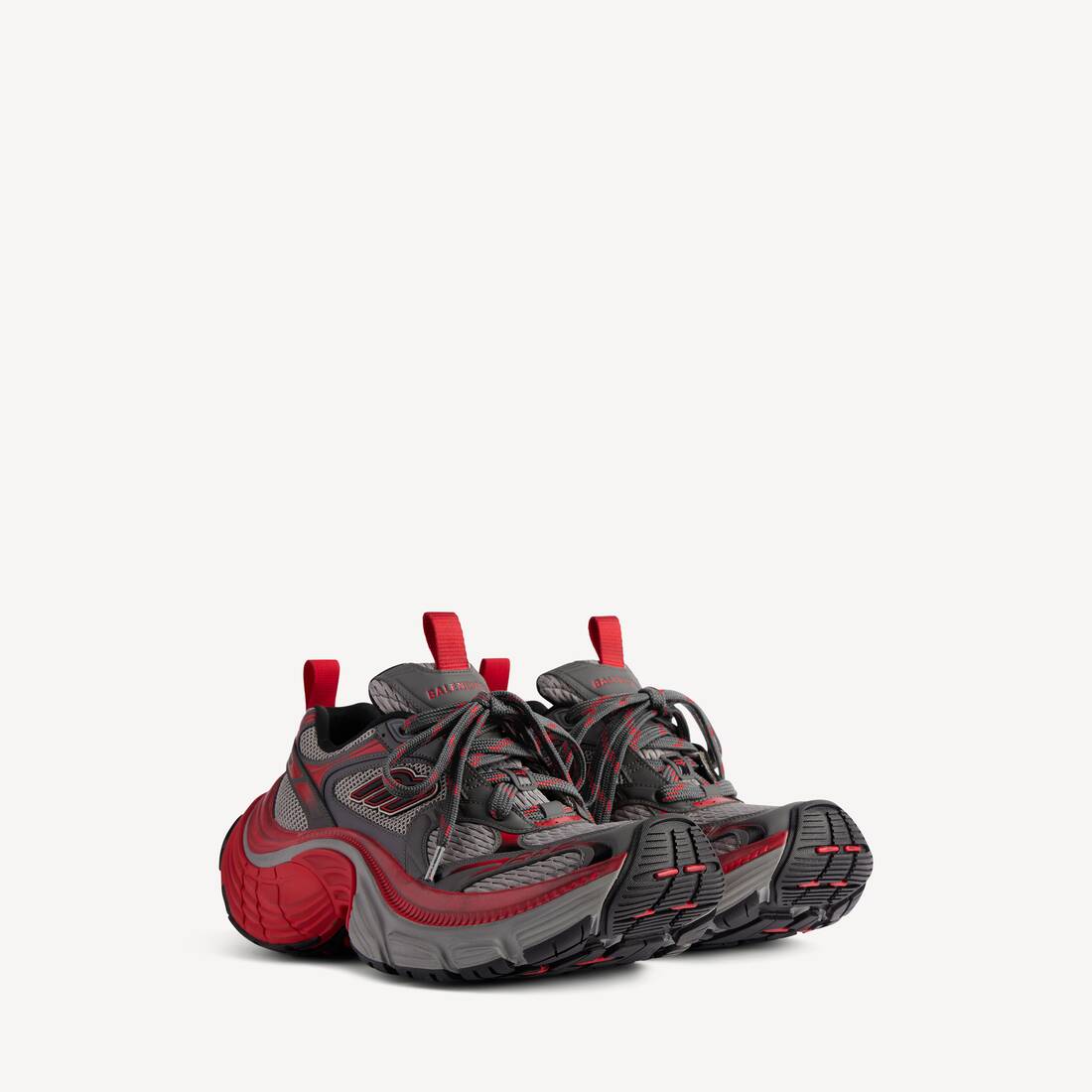 Men's 6xl Sneaker in Red/grey/black