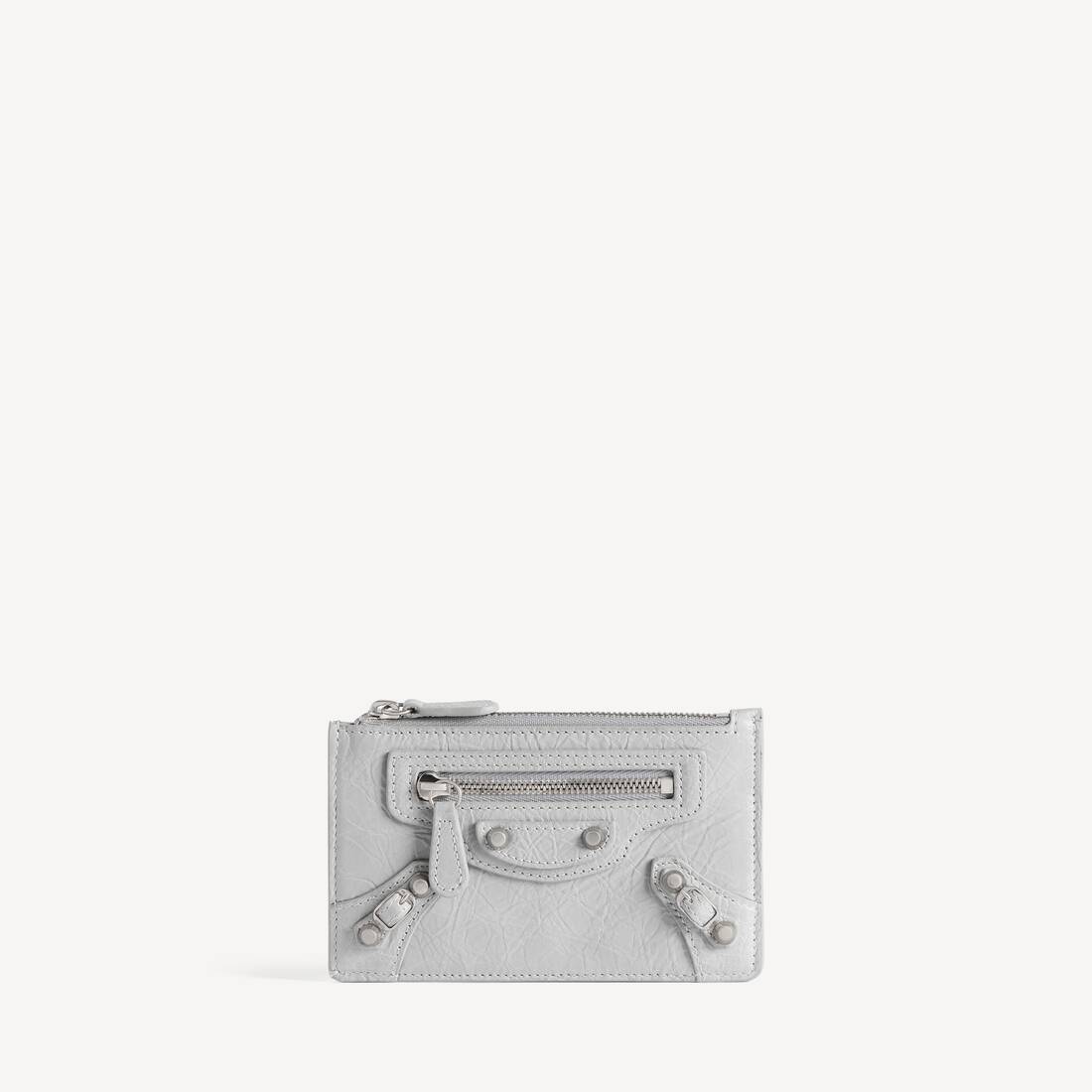 Women's Le City Long Coin And Card Holder in Light Grey