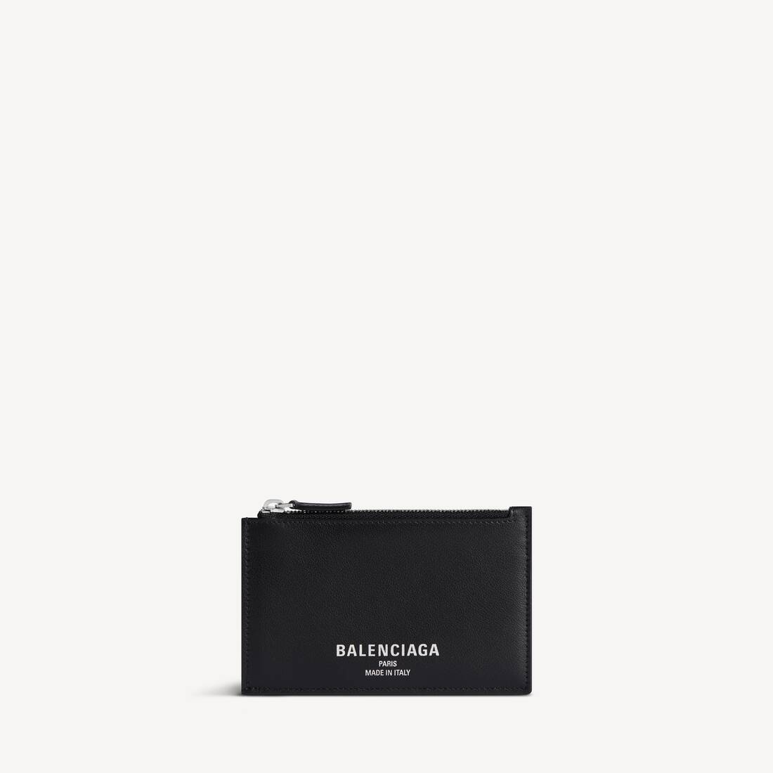 Men's Credit Long Coin And Card Holder in Black