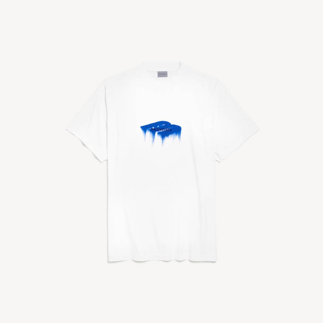 Men's Wet Brush Oversized T-shirt in White
