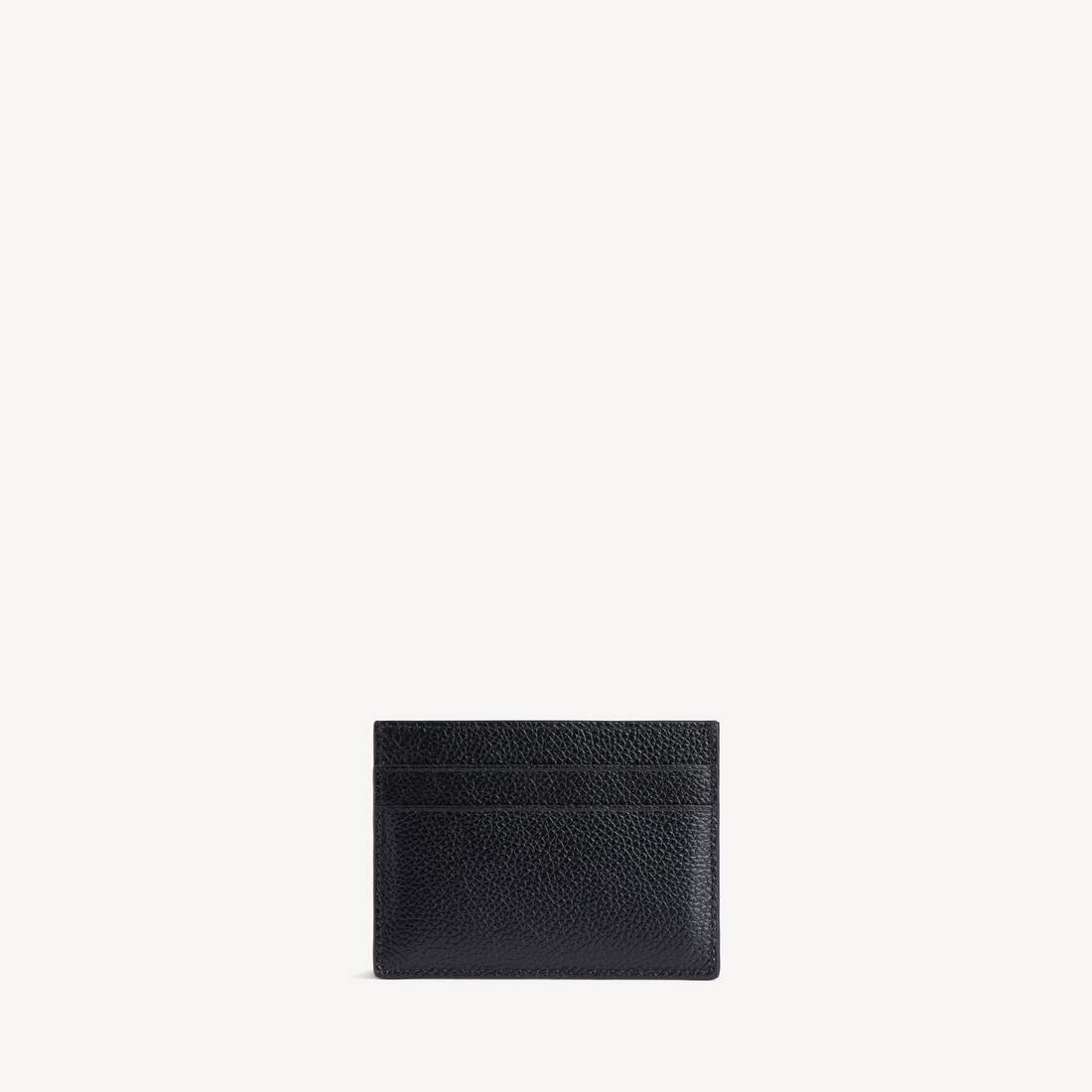 Men's Cash Card Holder in Black