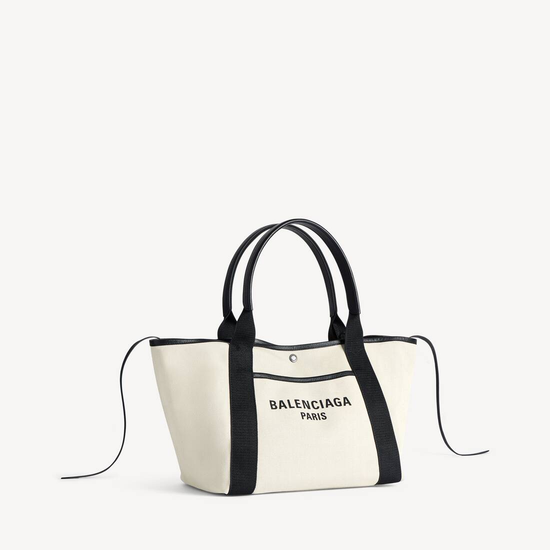 Women's Biarritz Tote Bag Medium in Natural/black