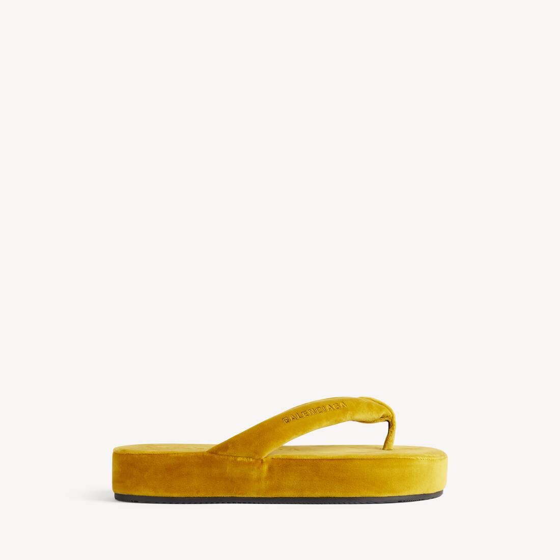 Women's Jet Lag Thong in Mustard