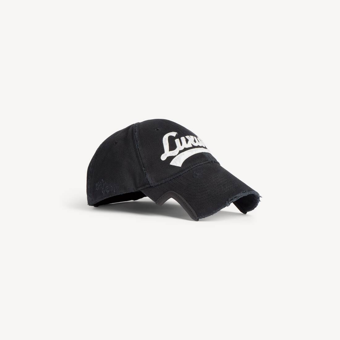 Women's Luxury Script Cap in Faded Black