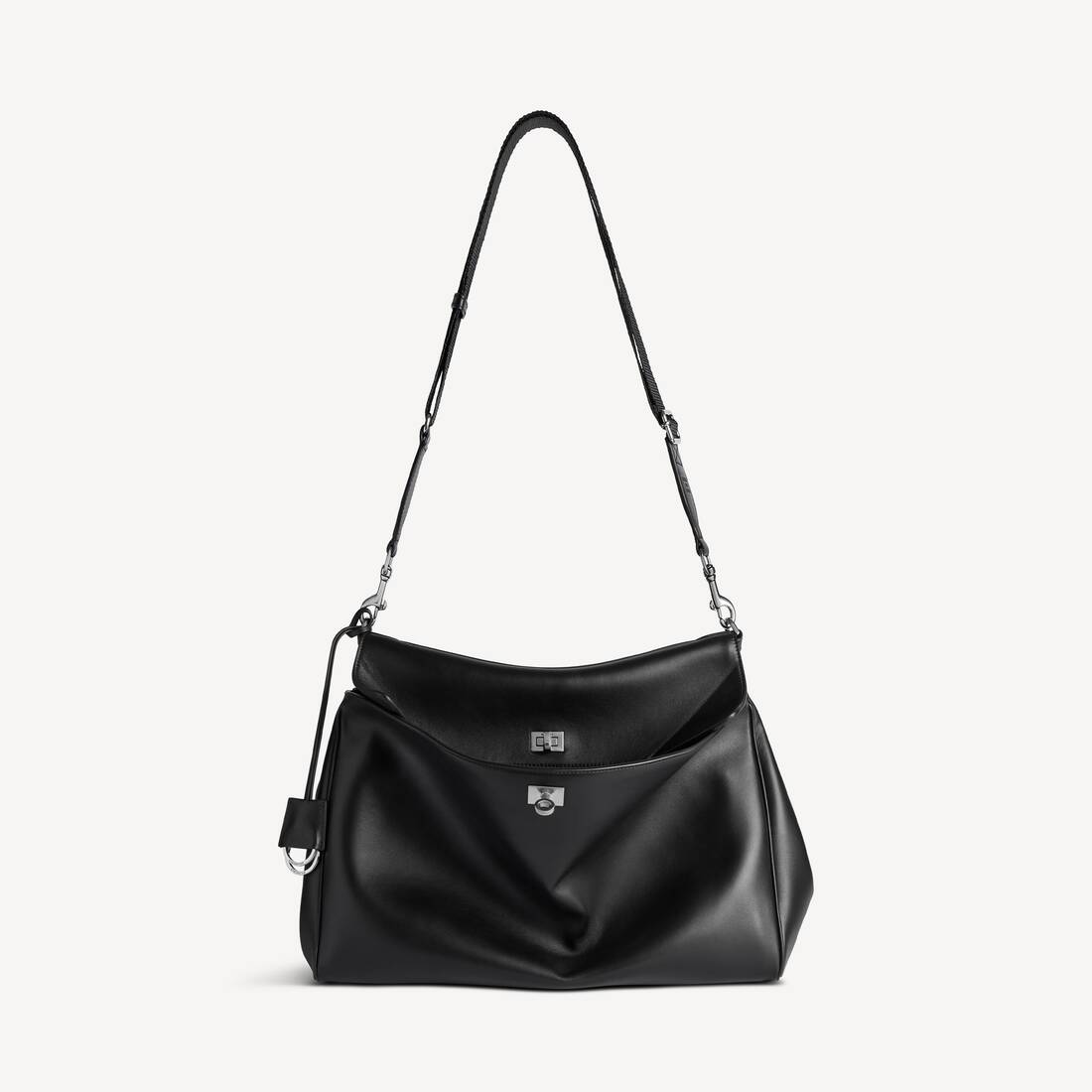 Men's Rodeo Messenger Bag Medium in Black