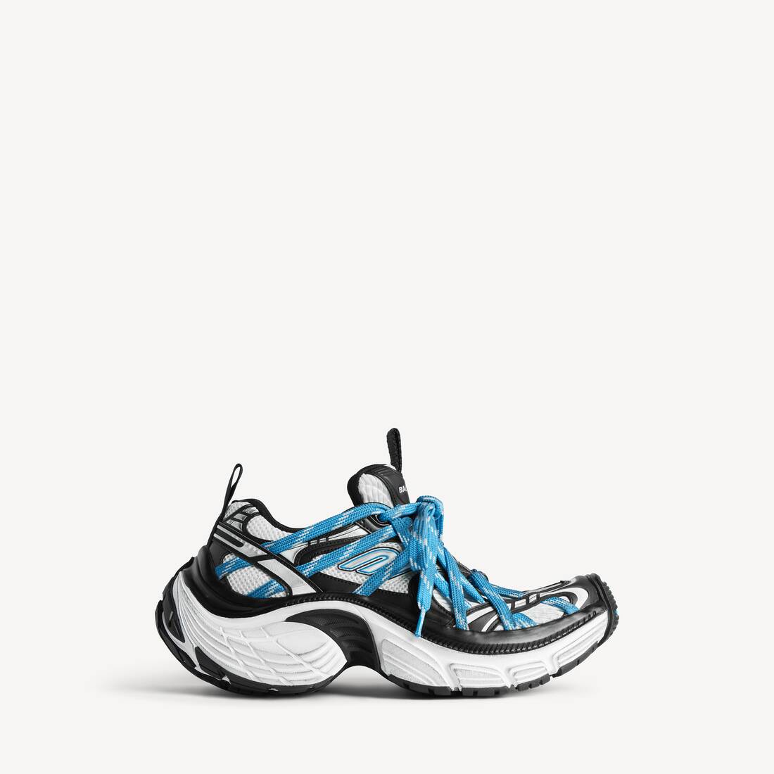 Men's 6xl Extreme Laces Sneaker in White/blue/black