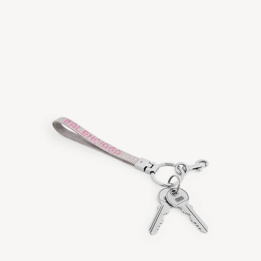 Women's Charm Balenciaga Strass in Smoke Grey/pink