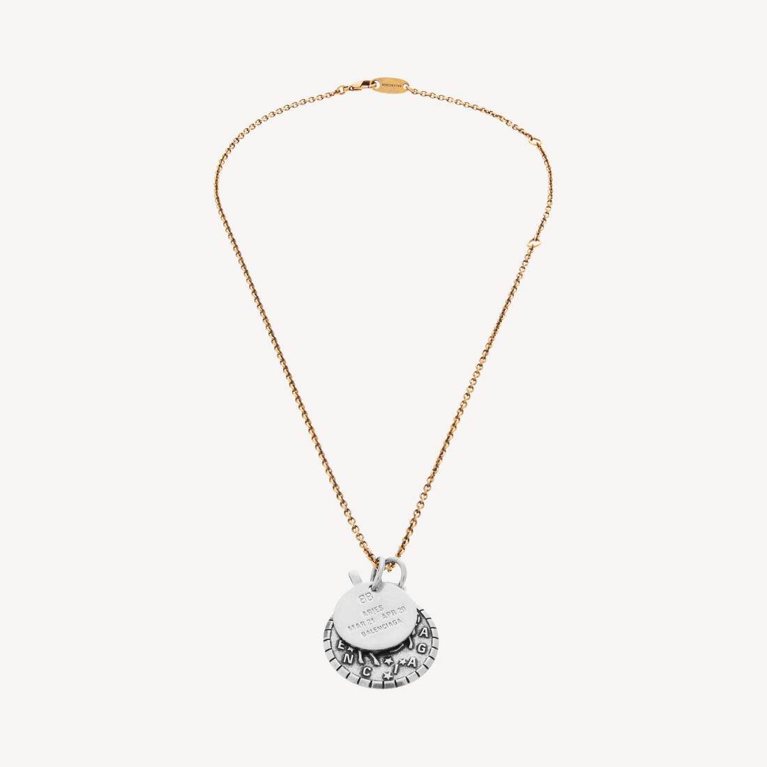 Horoscope Aries Necklace in Gold/silver