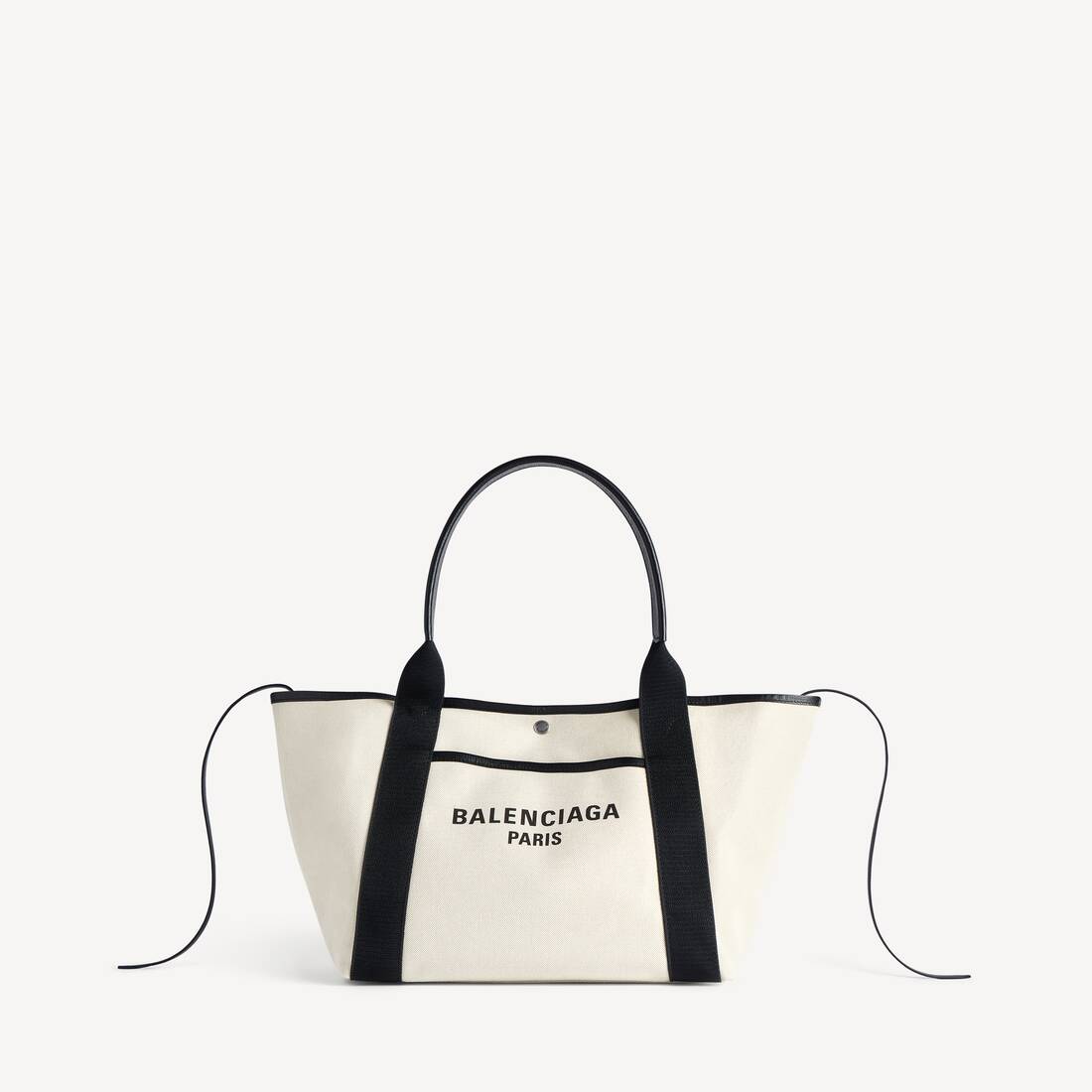 Women's Biarritz Tote Bag Medium in Natural/black