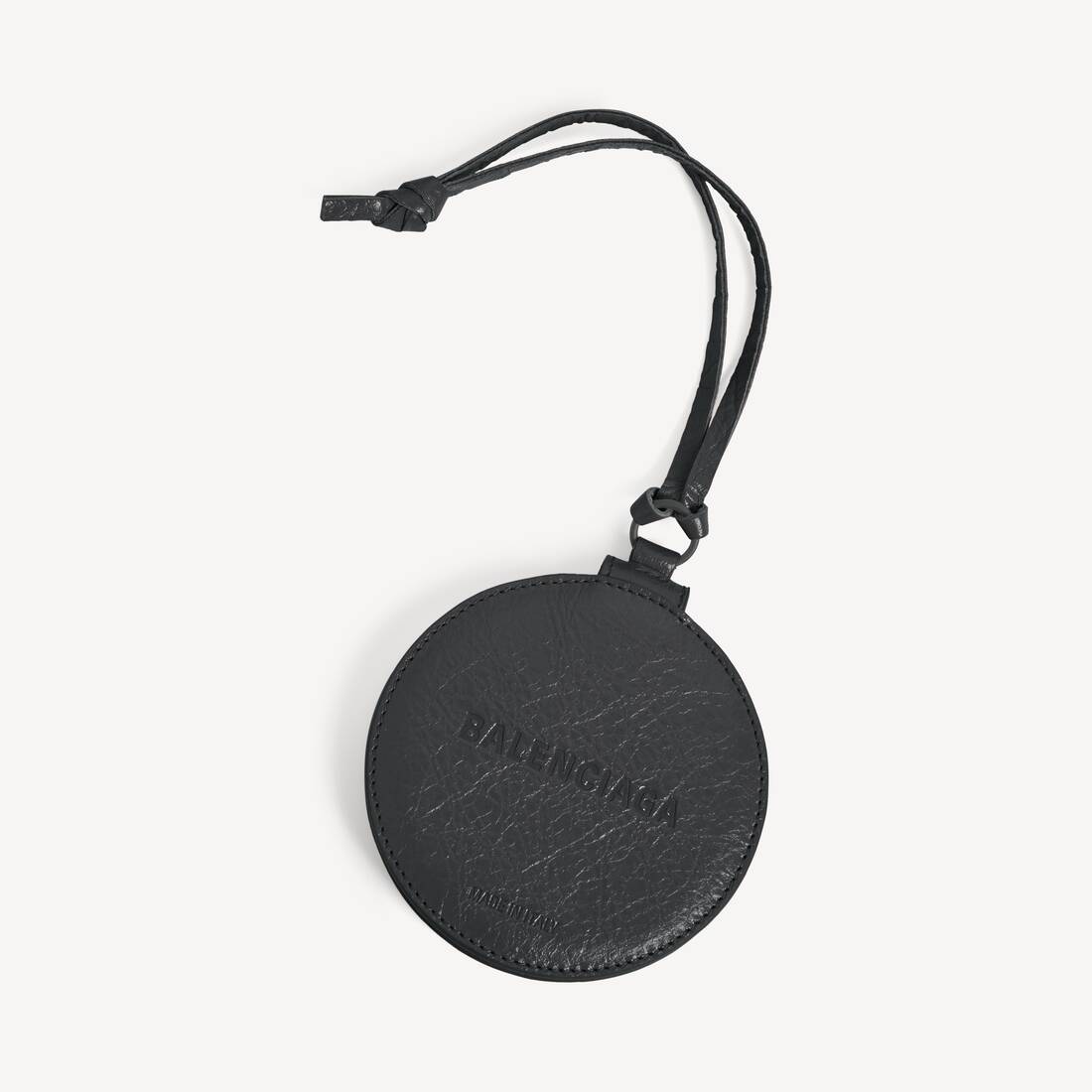 Women's Le City Round Mirror Charm in Black