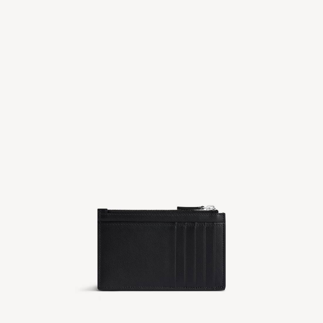 Men's Credit Long Coin And Card Holder in Black