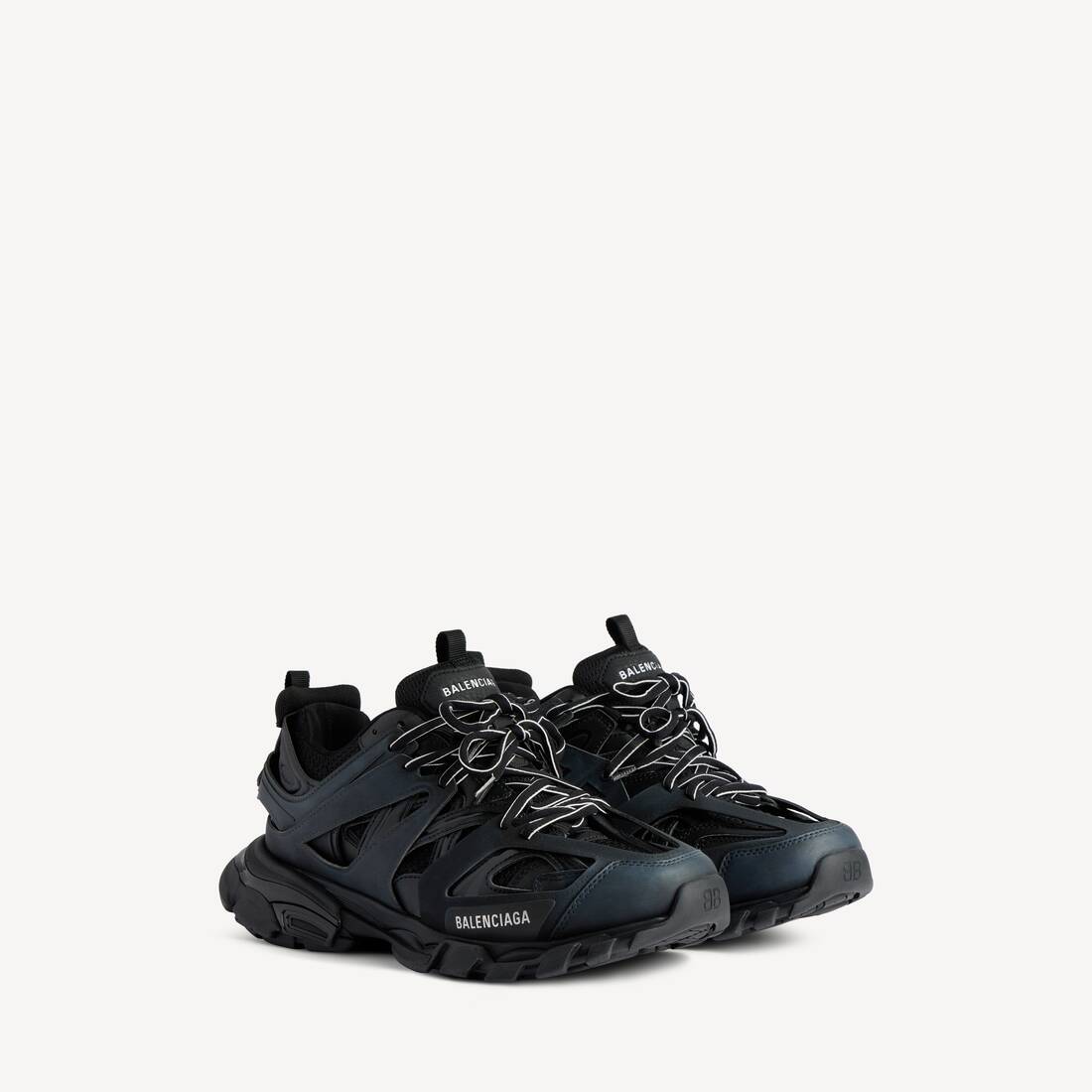Men's Track Sneaker in Black