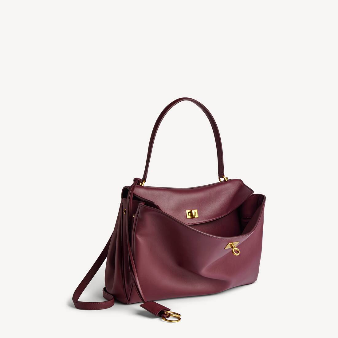 Women's Rodeo Handbag Medium in Burgundy