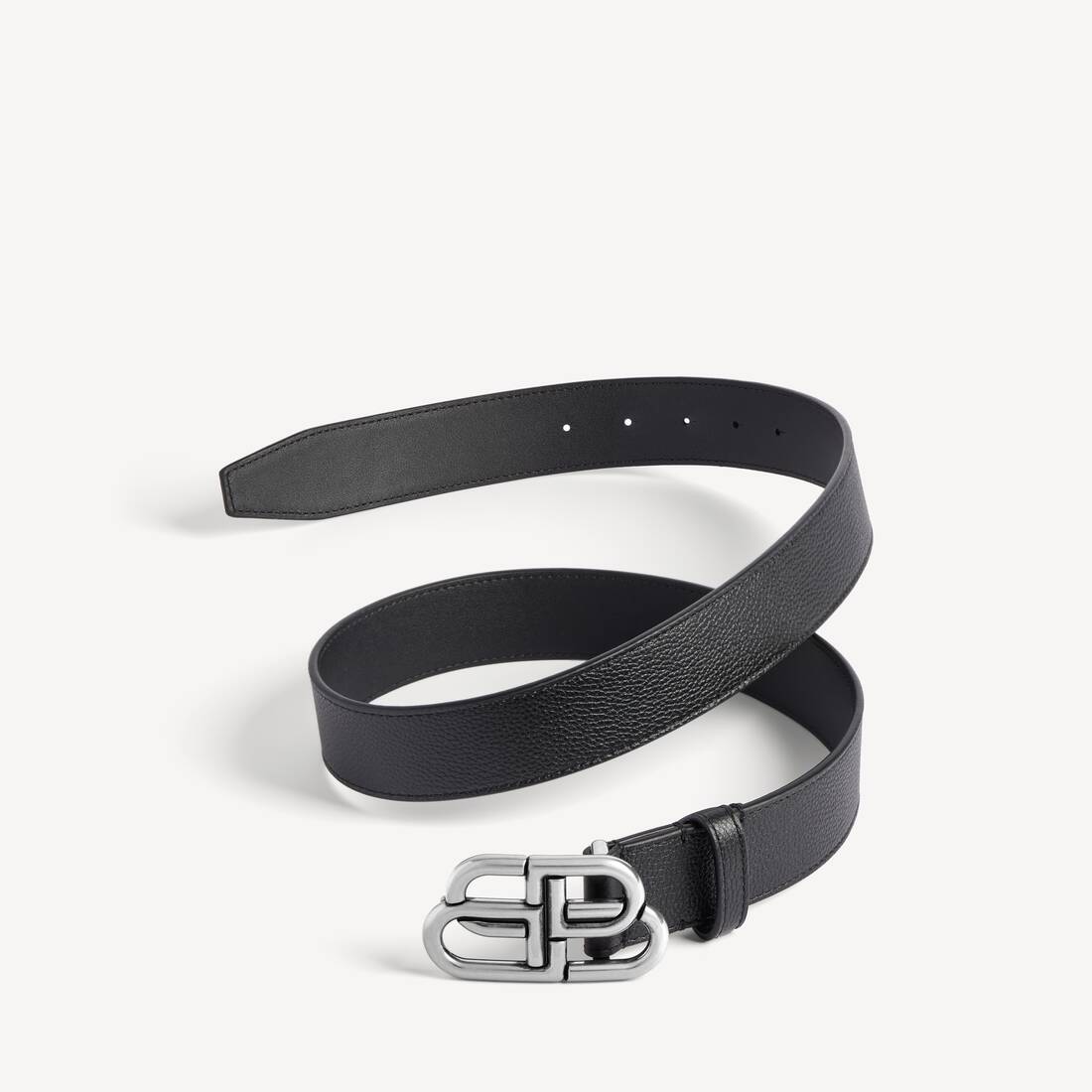 Men's Bb Large Belt in Black