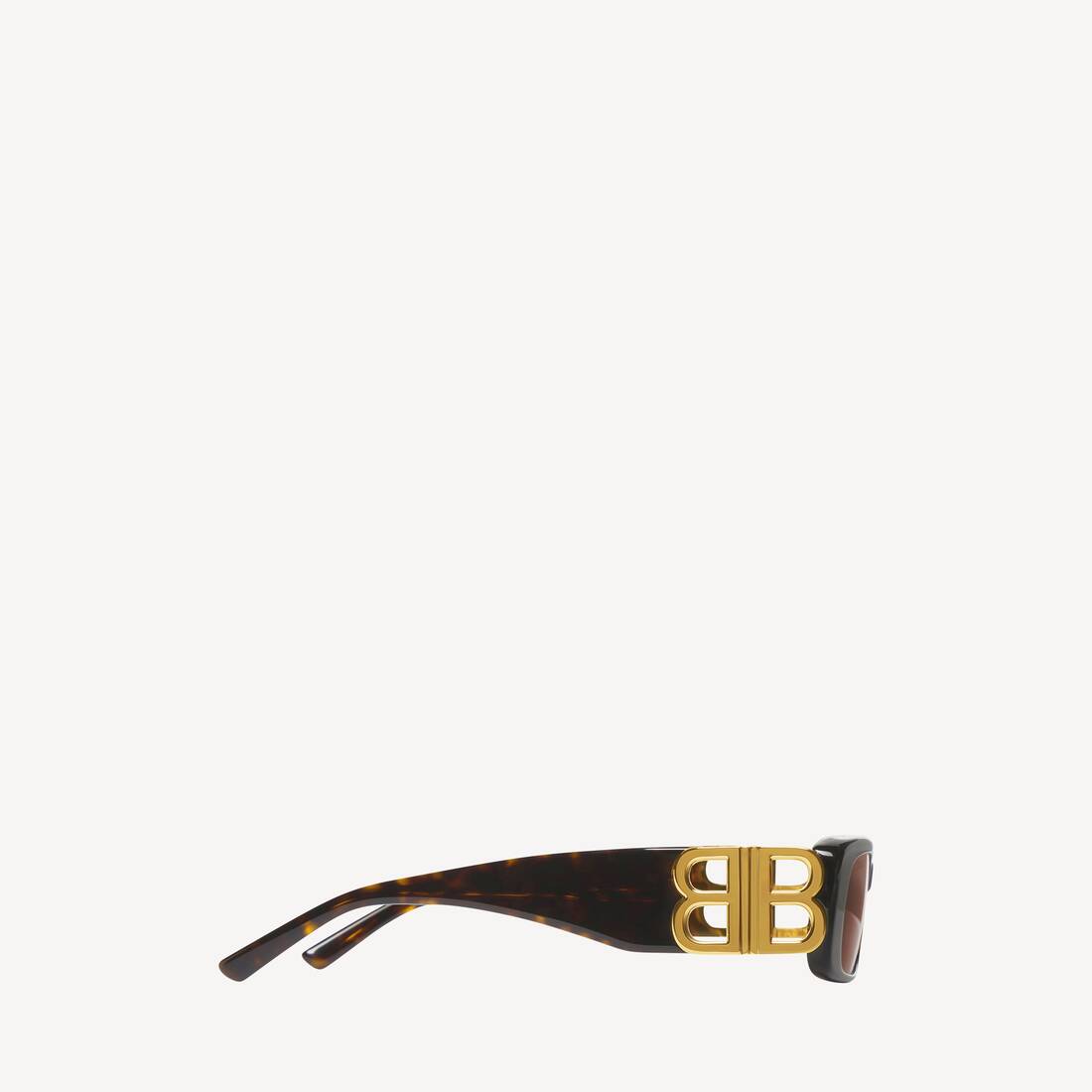 Women's Dynasty Rectangle Sunglasses in Brown
