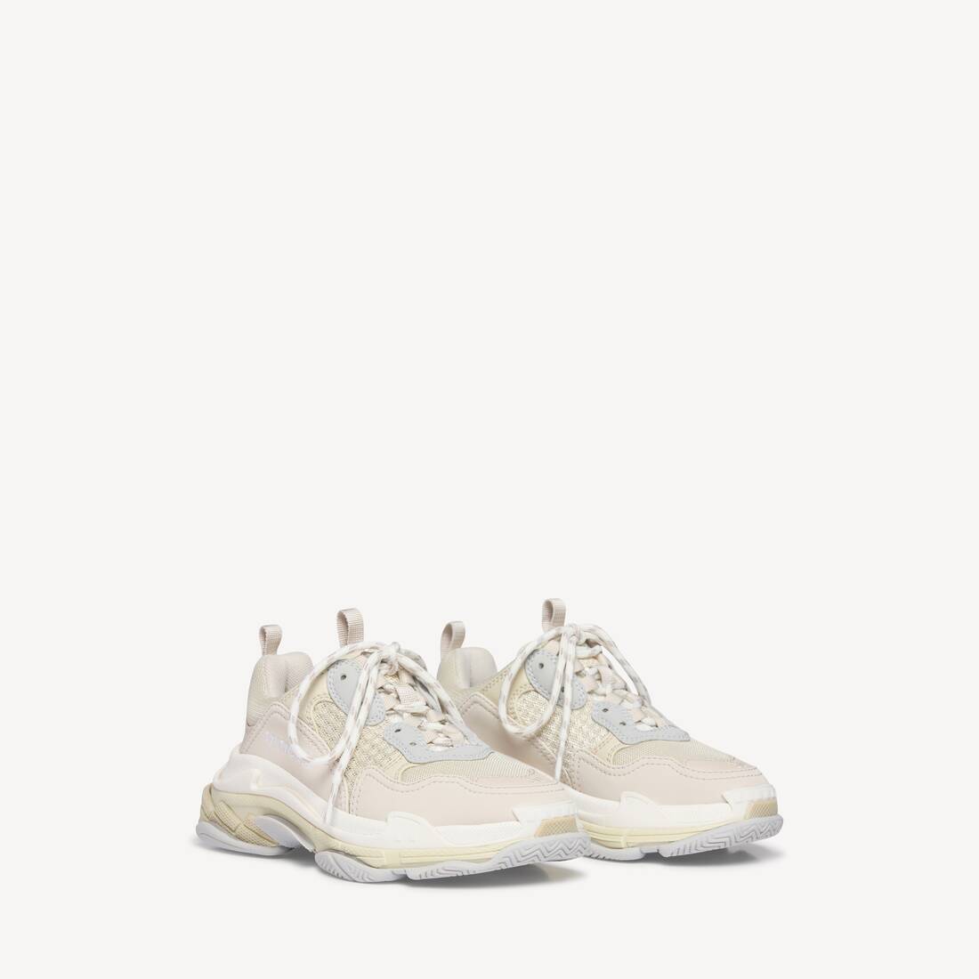 Kids - Triple S Sneaker in Off White