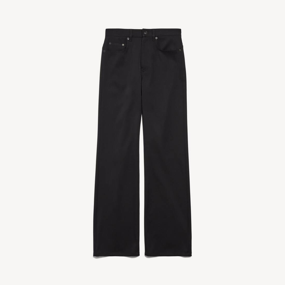 Women's Straight Fit Tailored Pants in Black