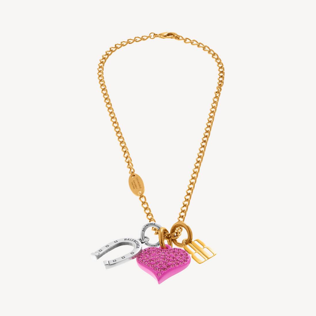 Carousel Horseshoe Collector Necklace in Multicolored