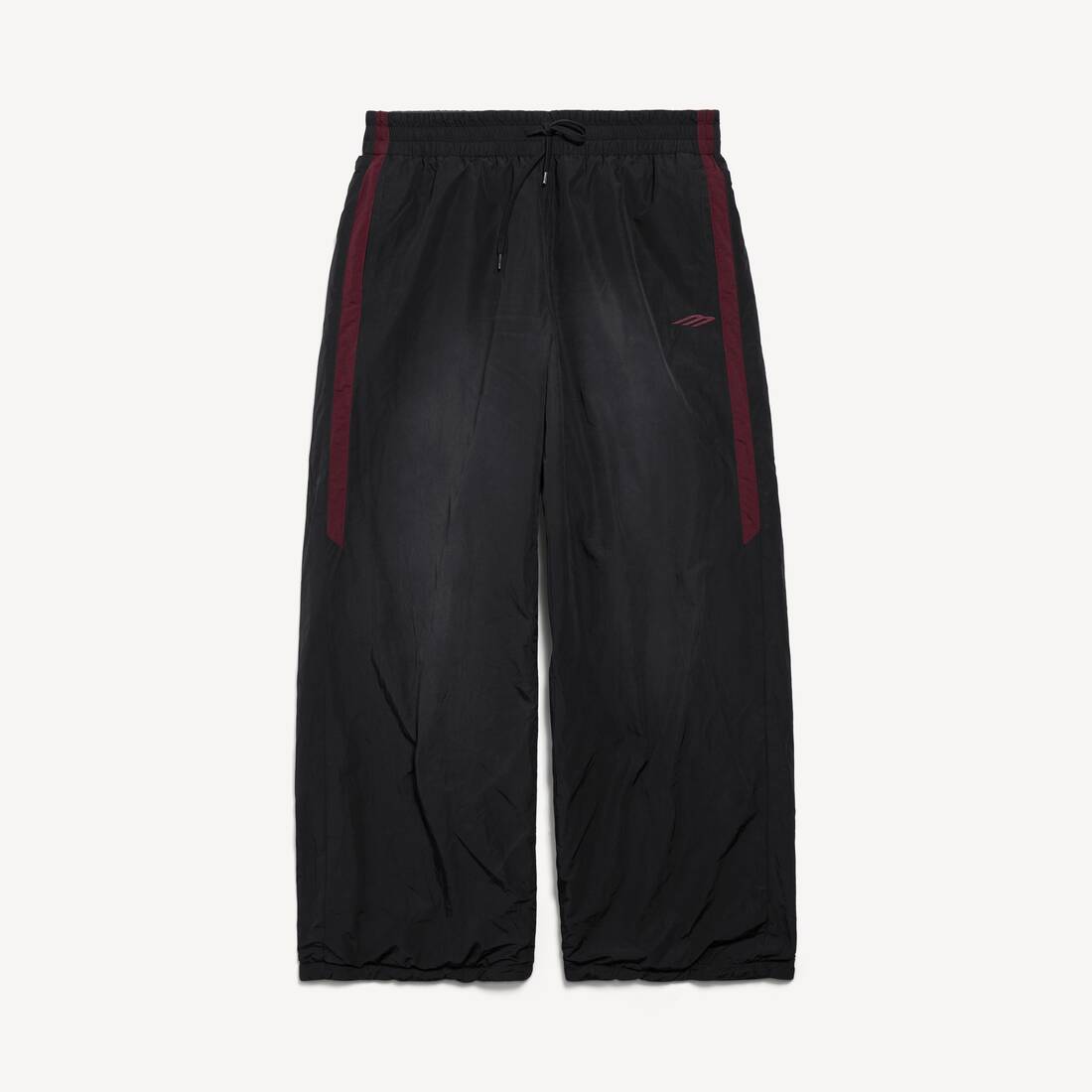 Men's Reversible Tracksuit Pants in Black