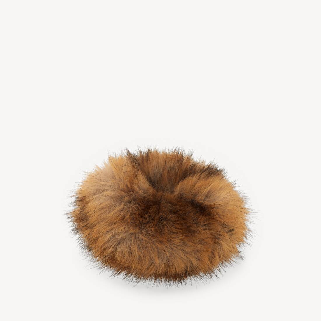Women's Holli Faux Fur Scrunchie in Beige