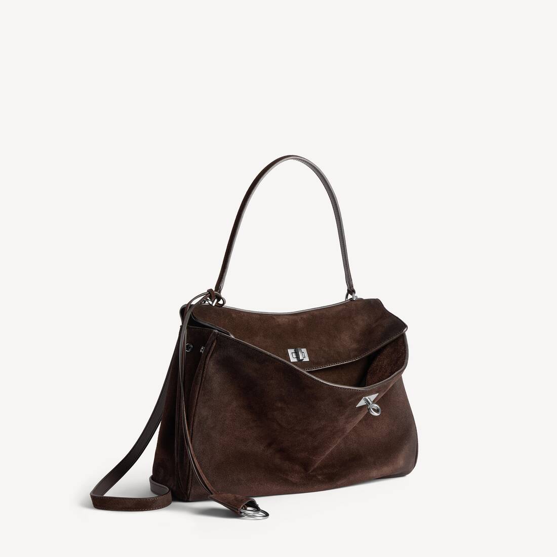 Women's Rodeo Handbag Medium in Light Espresso