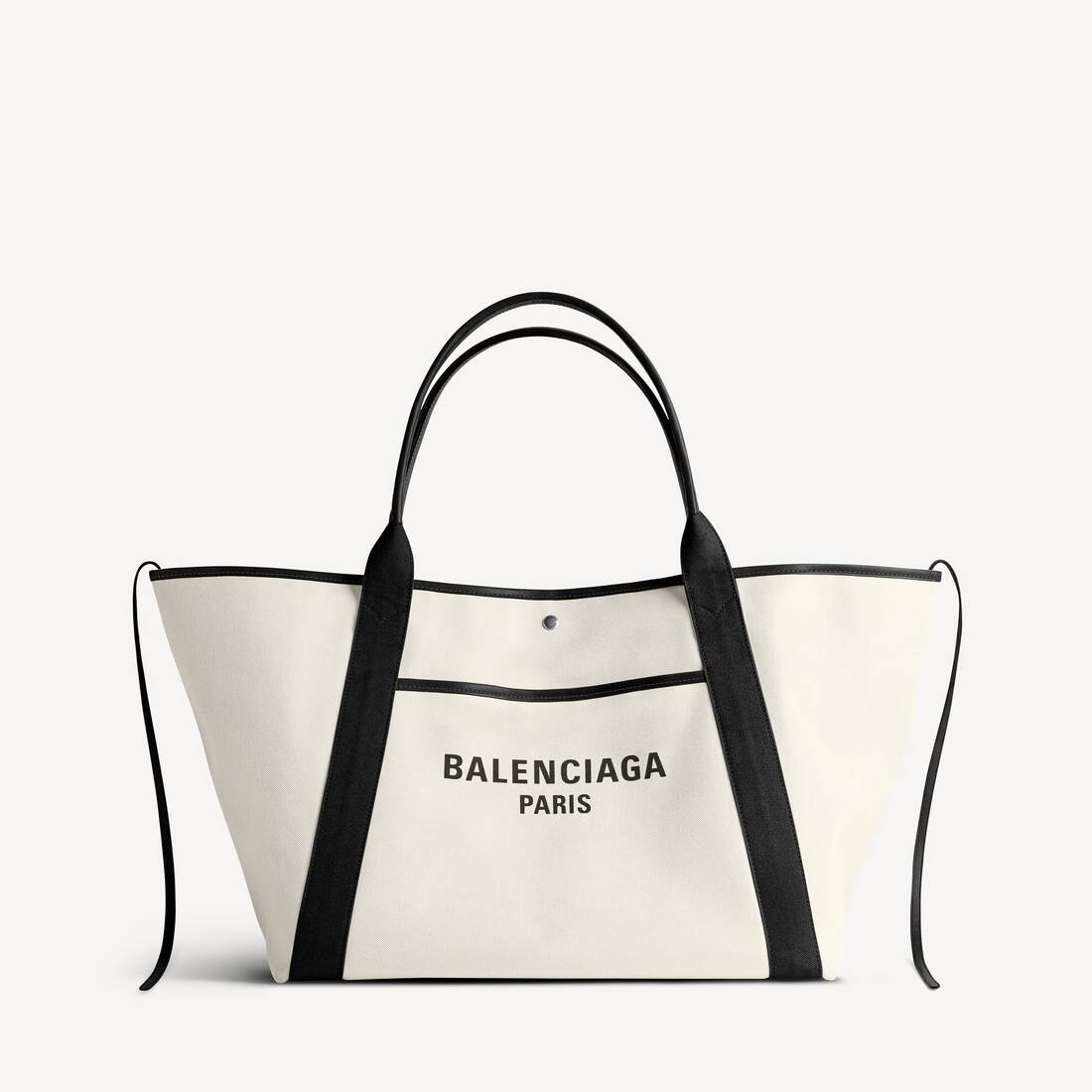 Women's Biarritz Tote Bag Large in Natural/black