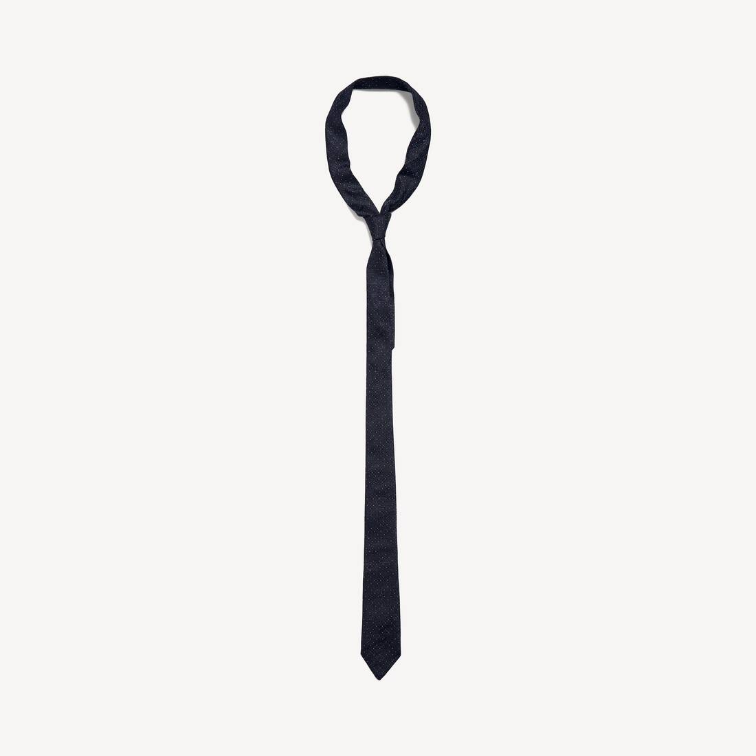 Men's Tie in Midnight Blue/red