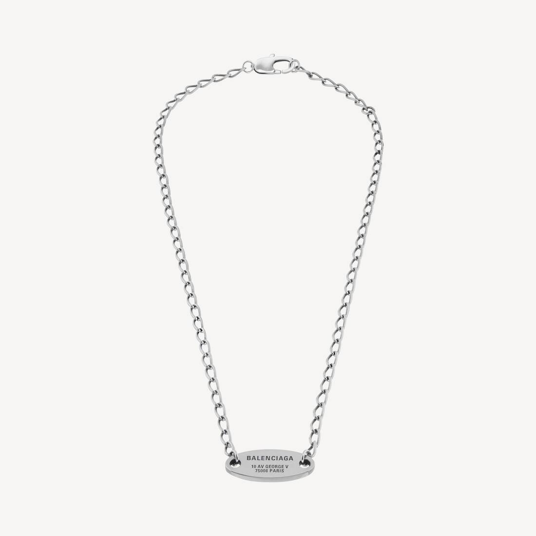 Everyday Necklace in Antique Silver
