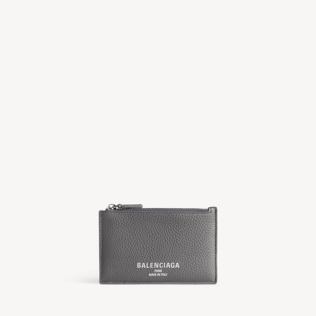 Men's Credit Long Coin And Card Holder in Grey