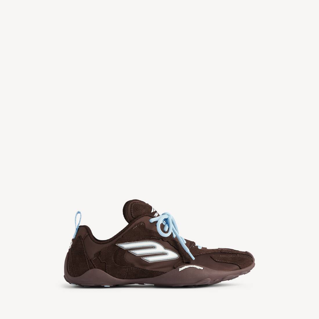 Women's Monday Ultra Sneaker in Brown/white/light Blue/beige