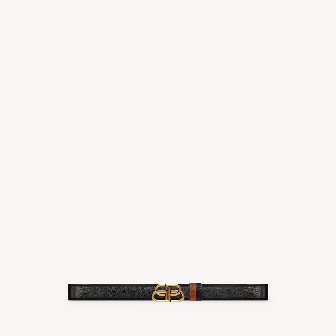 Men's Bb Reversible Belt in Black