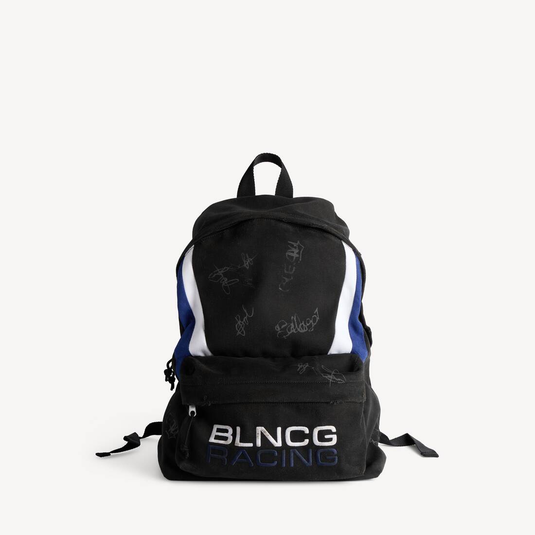 Men's Explorer Backpack in Black/blue/white