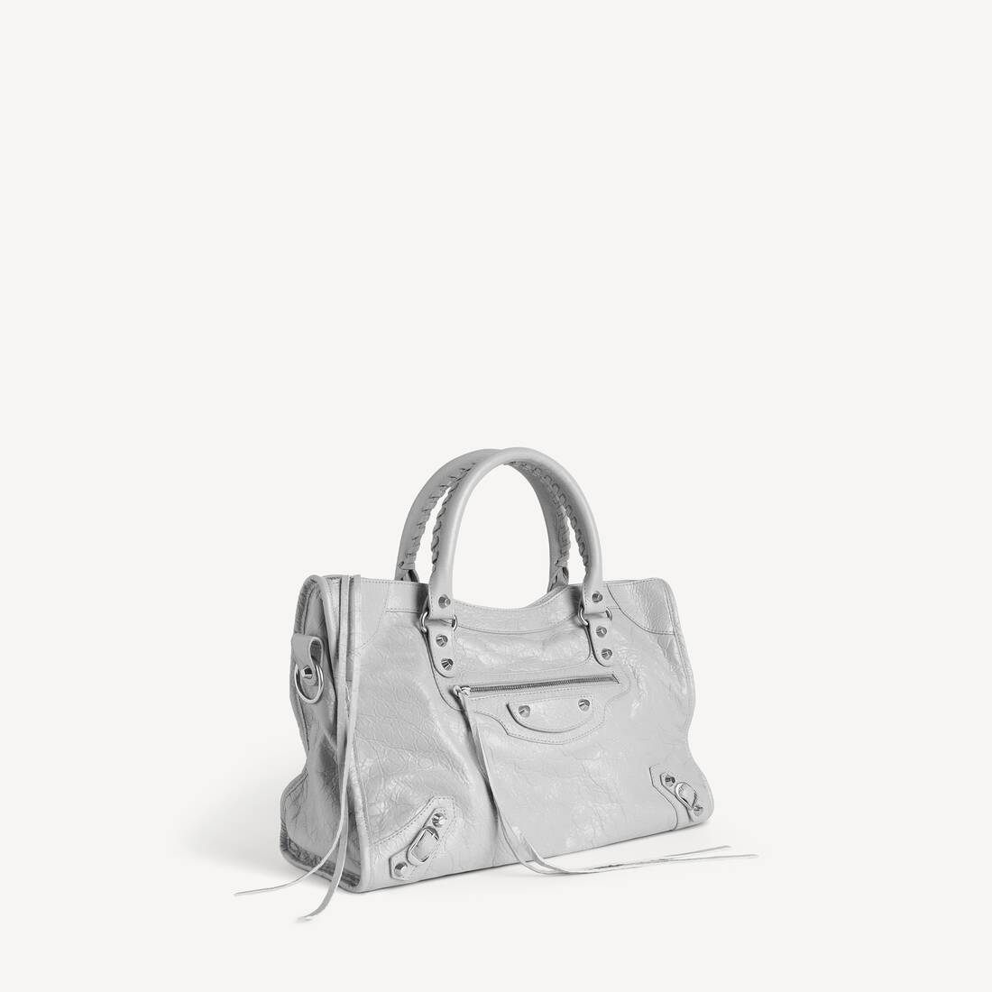 Women's Le City Bag Medium in Light Grey