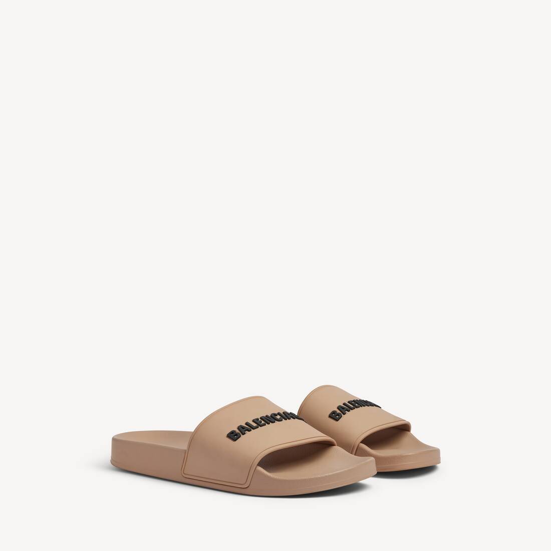 Women's Pool Slide Sandal in Beige