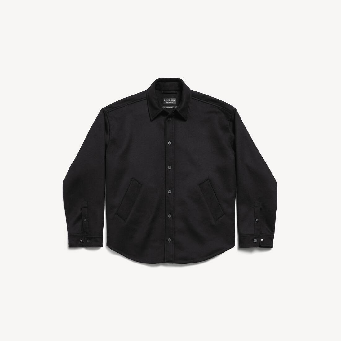Men's Padded Shirt in Black