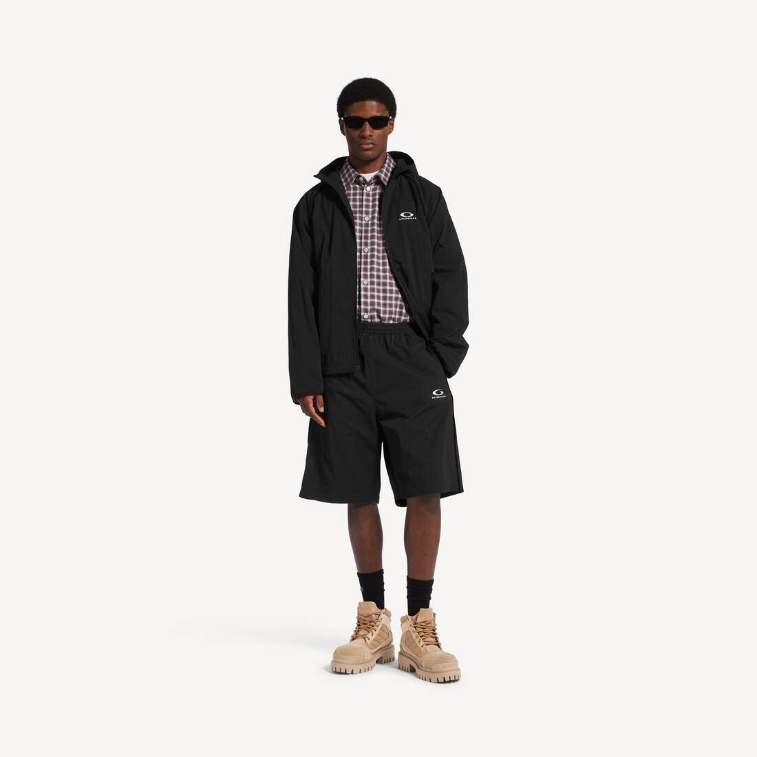 Men's Tracksuit Shorts in Black