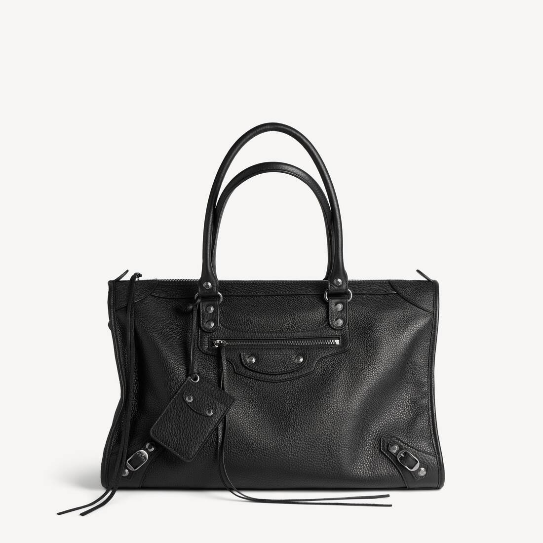Men's Le City Business Duffle Bag Large in Black